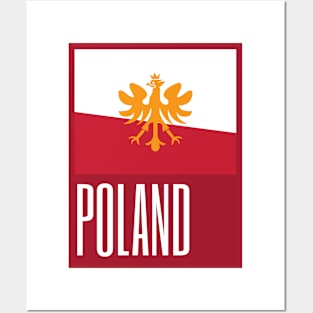 Poland Country Symbols Posters and Art